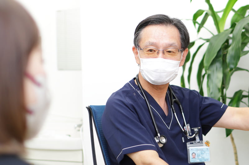 大学病院の元教授である院長の検査・治療を紹介状無しで受けられる