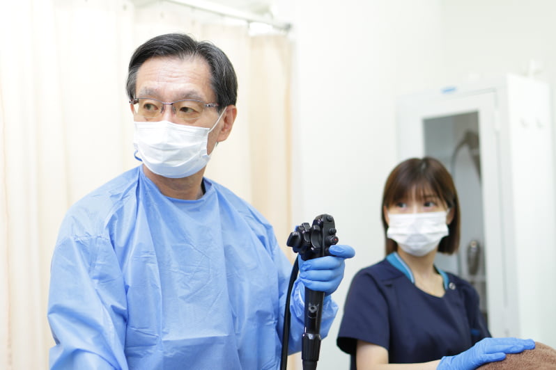 苦痛の少ない胃・大腸内視鏡検査を提供